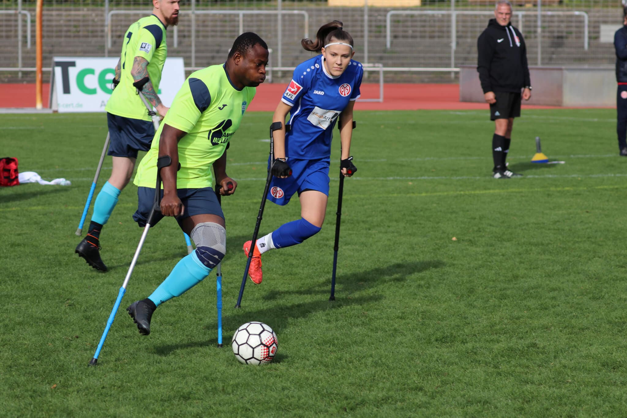 Einzige Frau im deutschen Amputierten-Fußball-Nationalteam